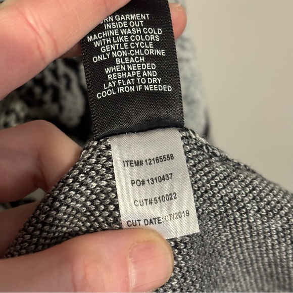 Torrid Elegant Black Snakeskin Print Sleeveless Sweater Dress Size 10 - Picture 11 of 11